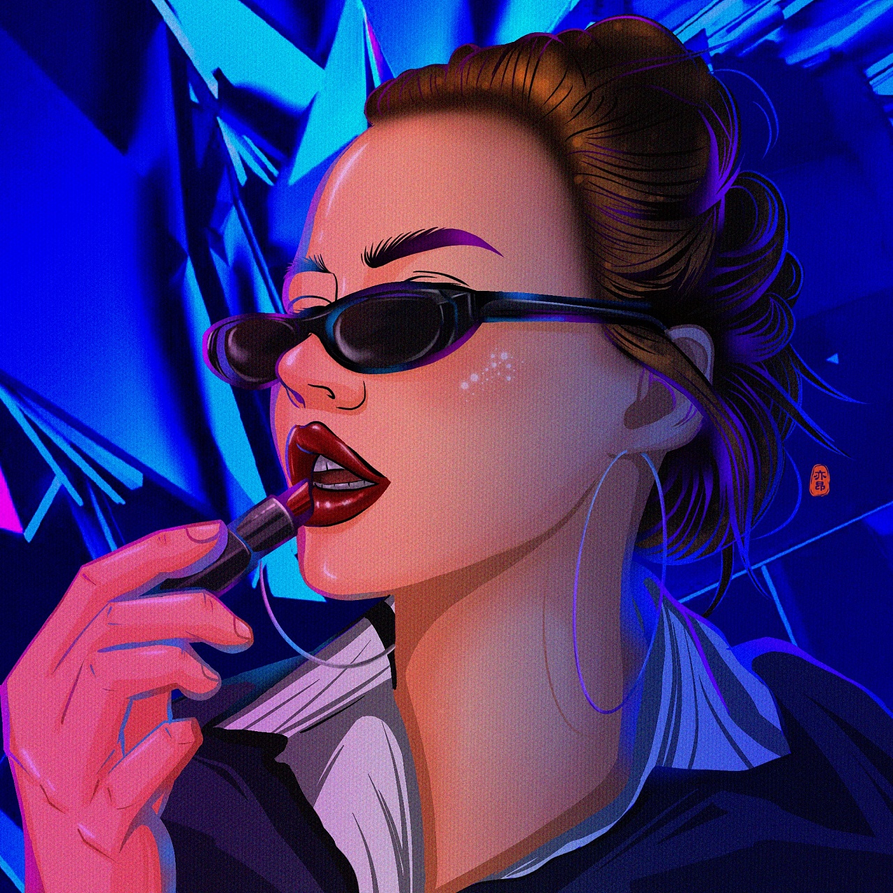 头像|插画|新锐潮流插画|亦昂jw - 原创作品 - 站酷 (zcool)