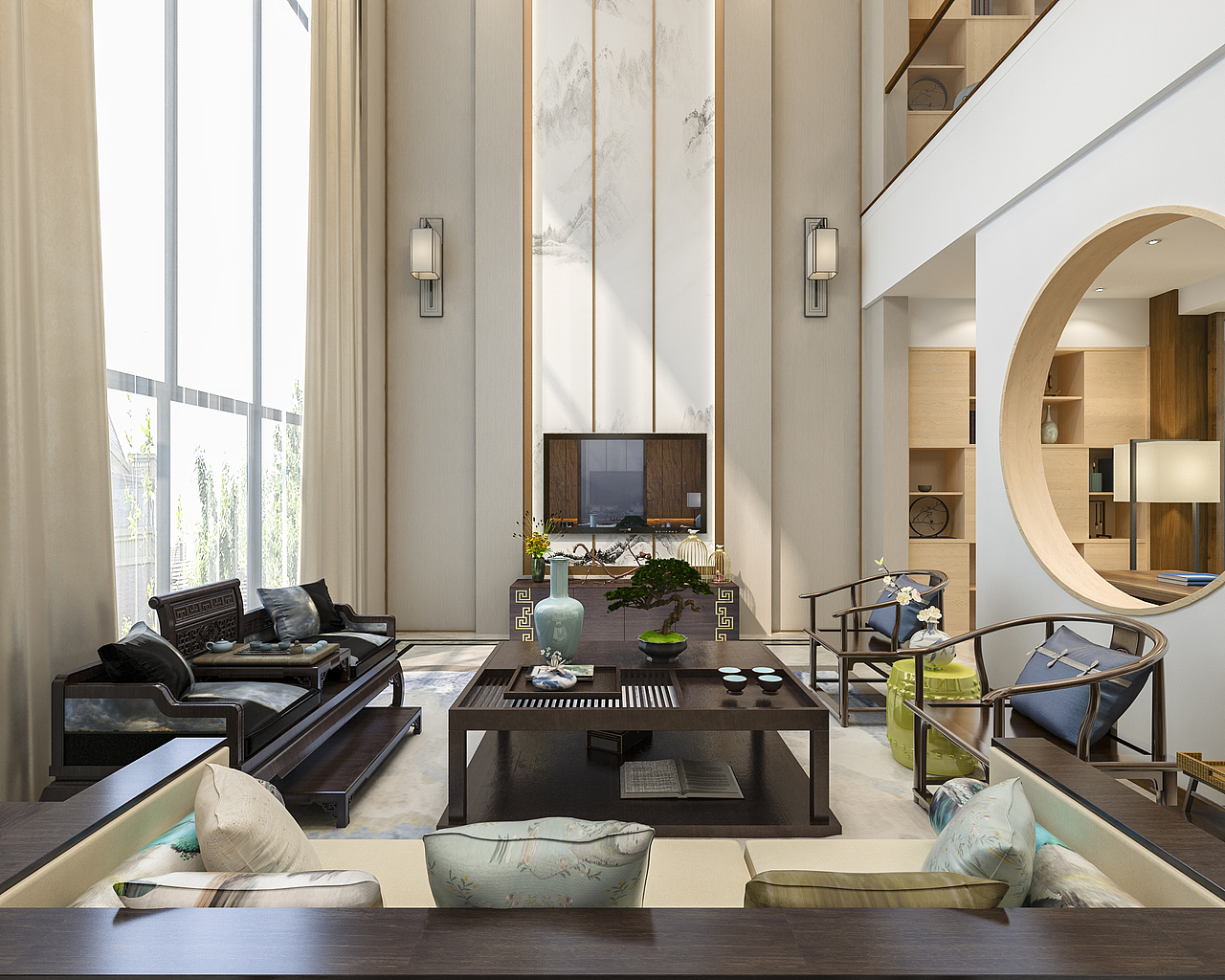 繁峙別墅（圖ZMTMzNzIwNDg0） - 家裝設(shè)計 - 站酷設(shè)計師DBlackbean原創(chuàng)素材 - 站酷ZCOOL