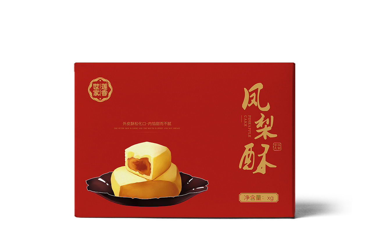凤梨酥包装