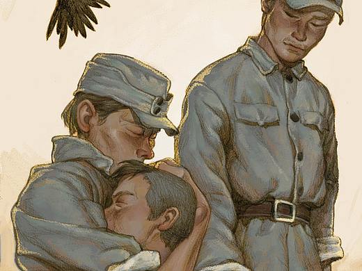 儿童文学《少年阿水》插图