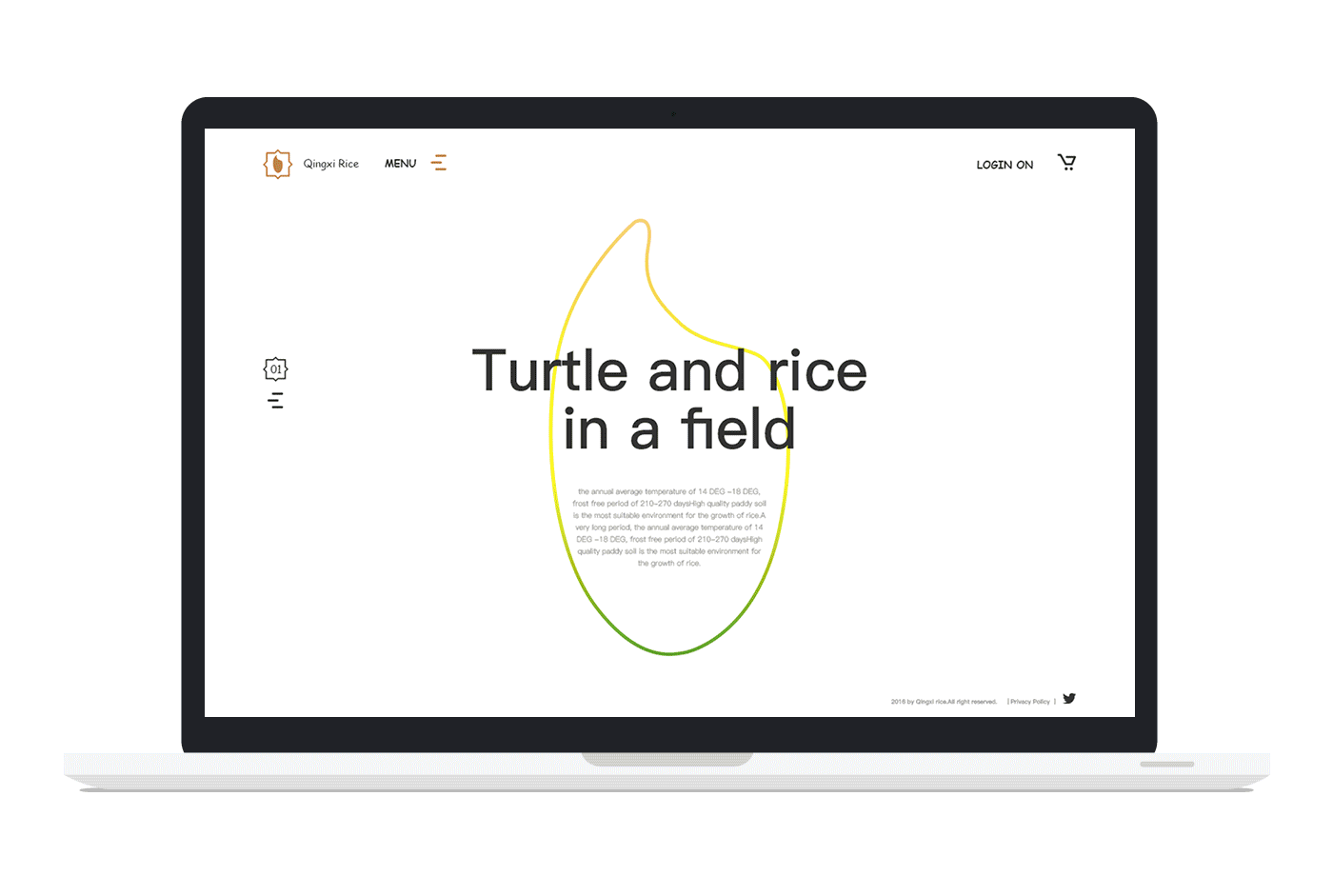 Qingxi Rice web design 2016（图ZNTE0OTc2MDg=） - 企业官网 - 站酷设计师青刻张_WenZhou原创素材 - 站酷ZCOOL