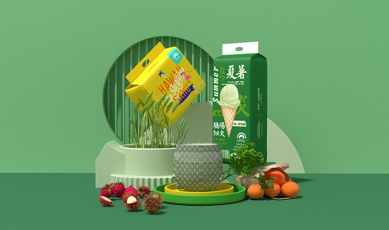 盛夏光年｜聚划算（图ZMjY5ODYyNjI4） - 电商 - 站酷设计师删戈化原创素材 - 站酷ZCOOL