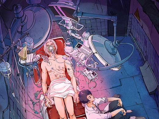 浮游 粒子（個(gè)人主頁-ZNTM0MDQyNjQ=） - 商業(yè)插畫 - 站酷設(shè)計(jì)師葛大芃向你打招呼原創(chuàng)素材 - 站酷ZCOOL