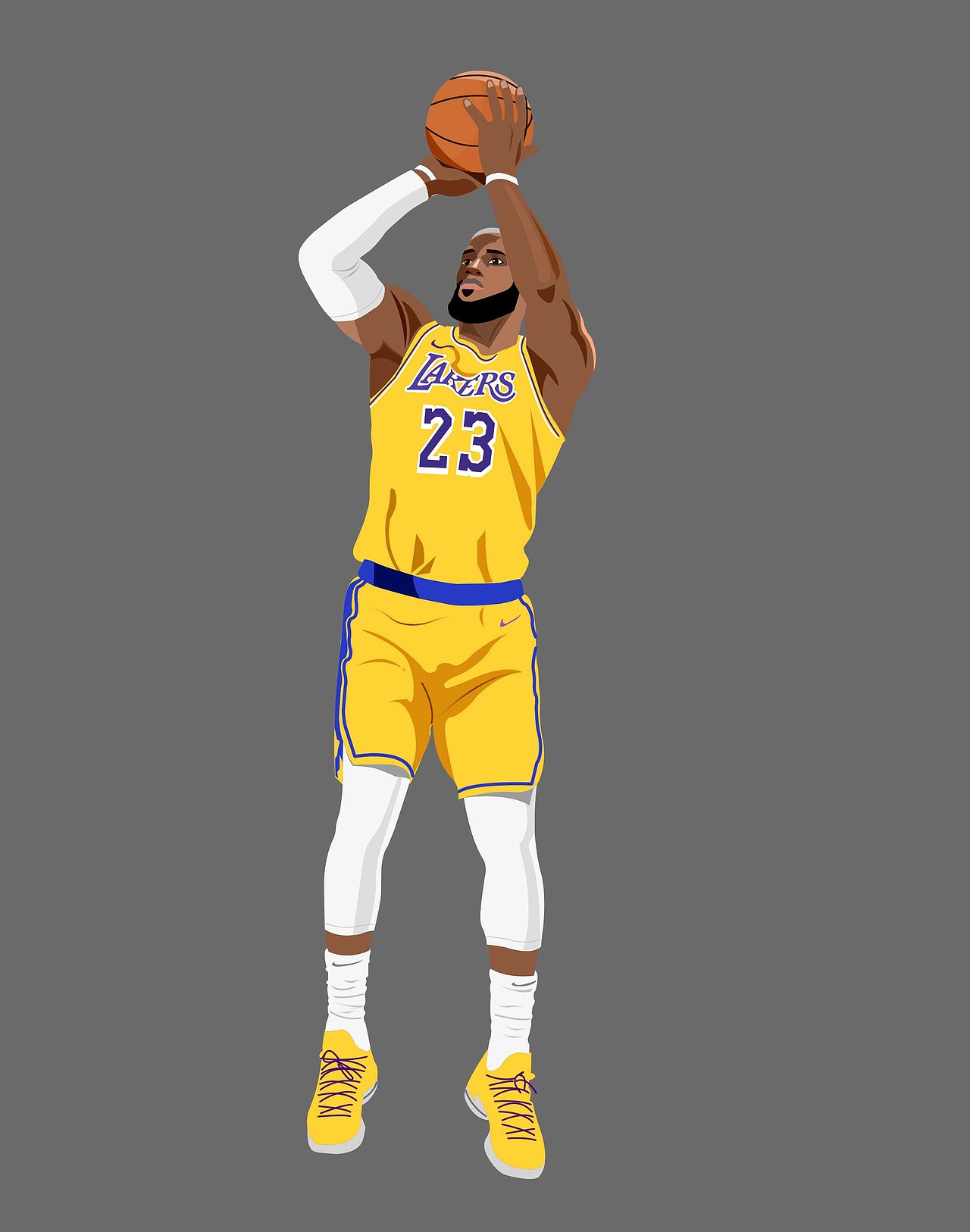 篮球人物|插画|创作习作|不爱葱姜蒜_原创作品-站酷zcool