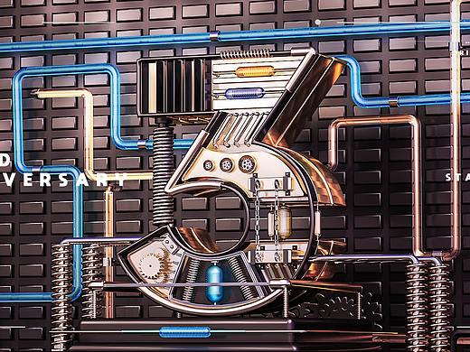 cdd金属字 机械字