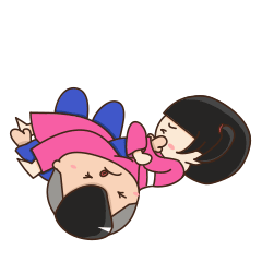 巴西柔术表情包(大雷与西西)