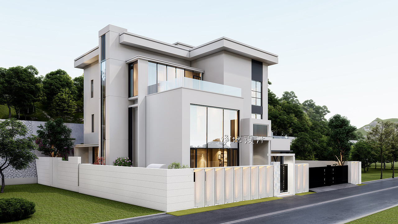 现代化别墅外观外立面设计