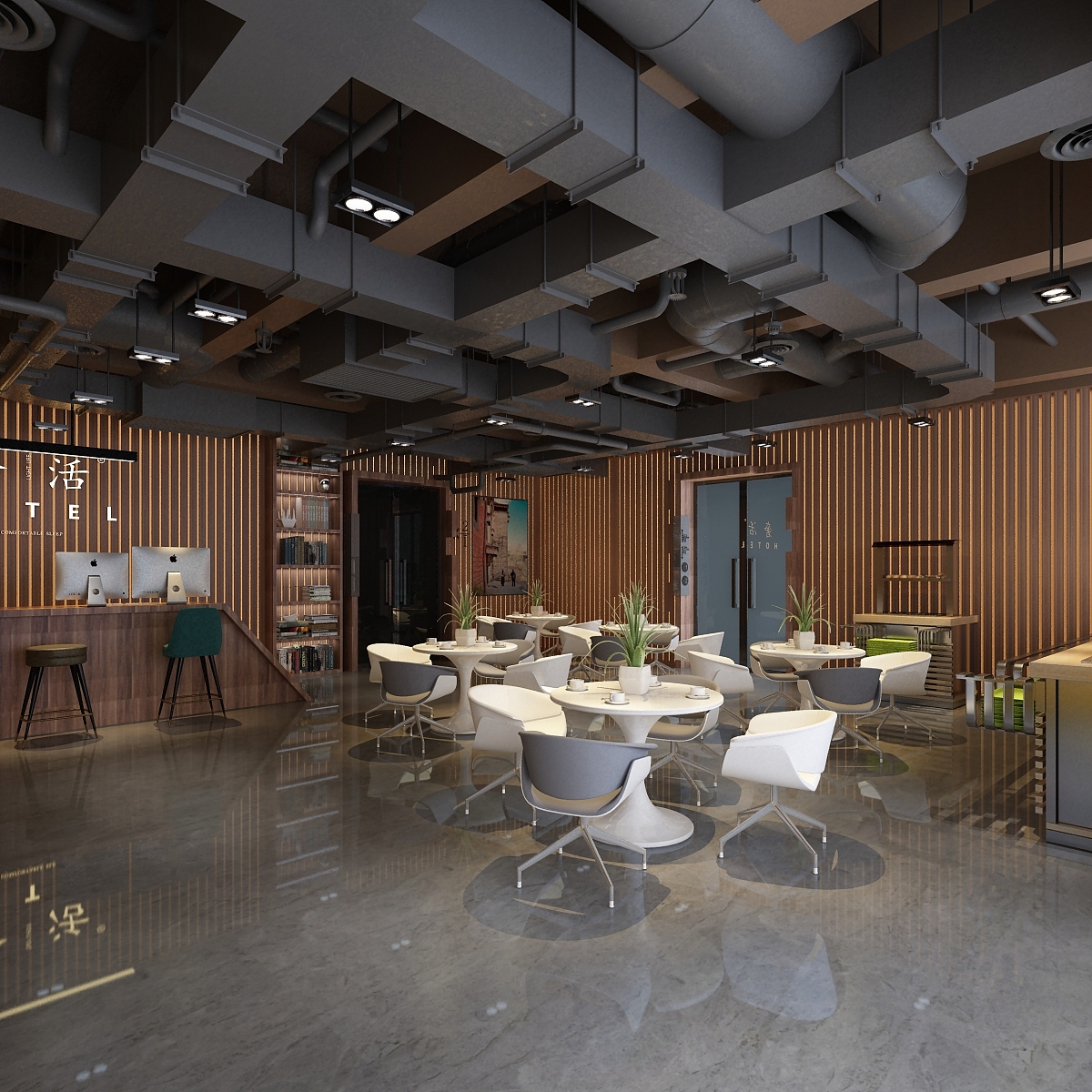 酒店大厅（图ZMTcyNTE1NDY0） - 家装设计 - 站酷设计师LHxuan原创素材 - 站酷ZCOOL