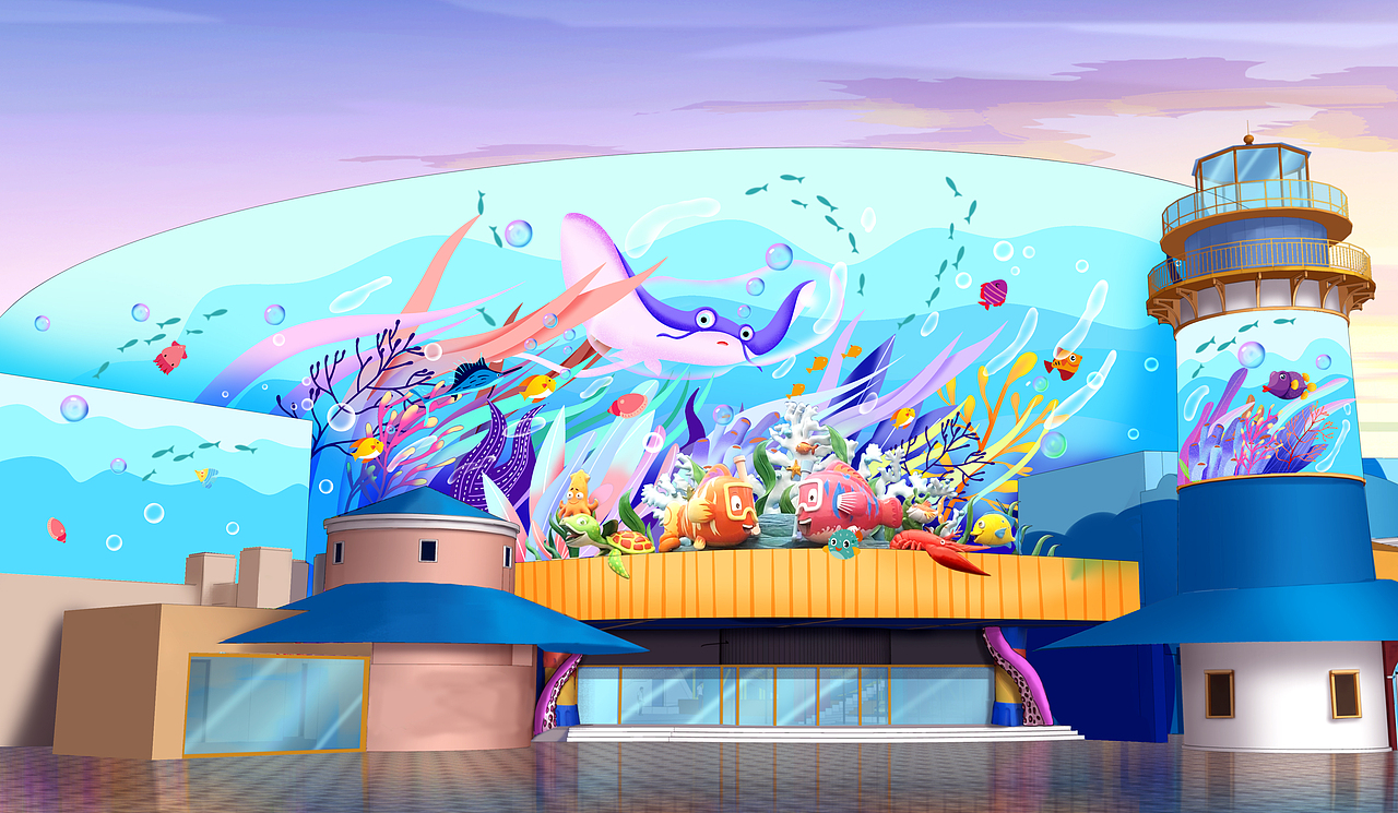 海底世界儿童插画