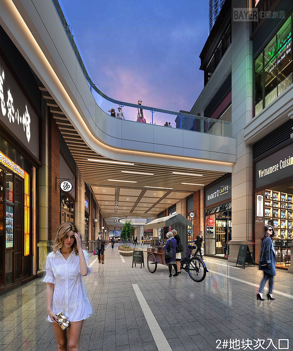 购物中心设计案例之深圳金洪观荟里（图ZMjUzNjU3NTc2） - 商业空间设计 - 站酷设计师伯雅创思设计原创素材 - 站酷ZCOOL