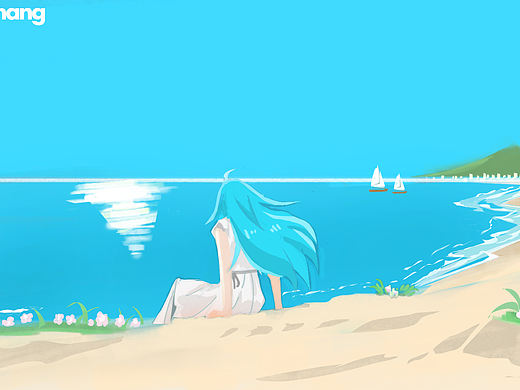 画个薇薇萤石眼之光的场景