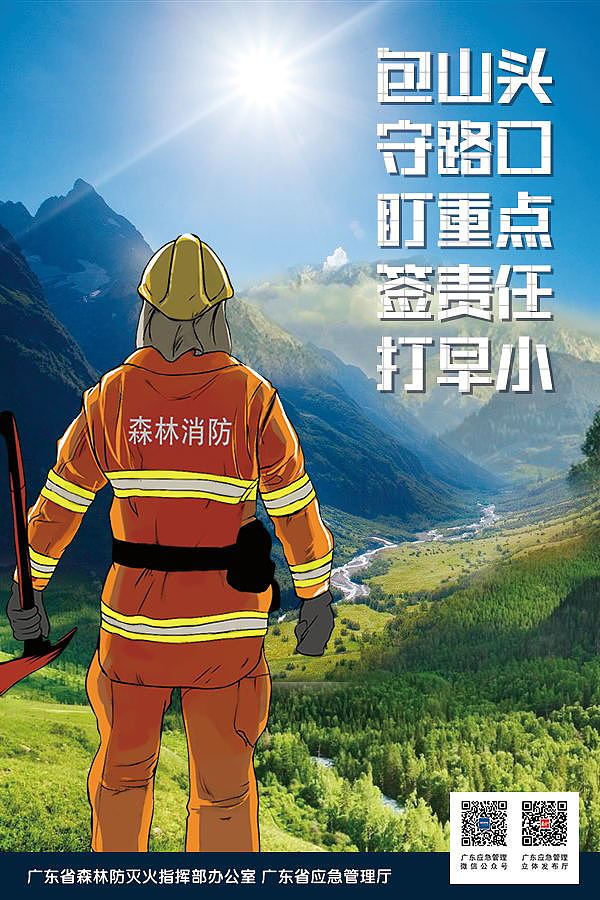 森林防火海报
