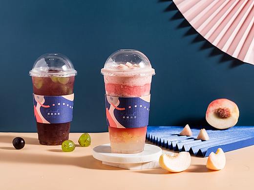 广州咖啡茶饮综合店品牌-蒲蒲茶PUPU品牌项目拍摄