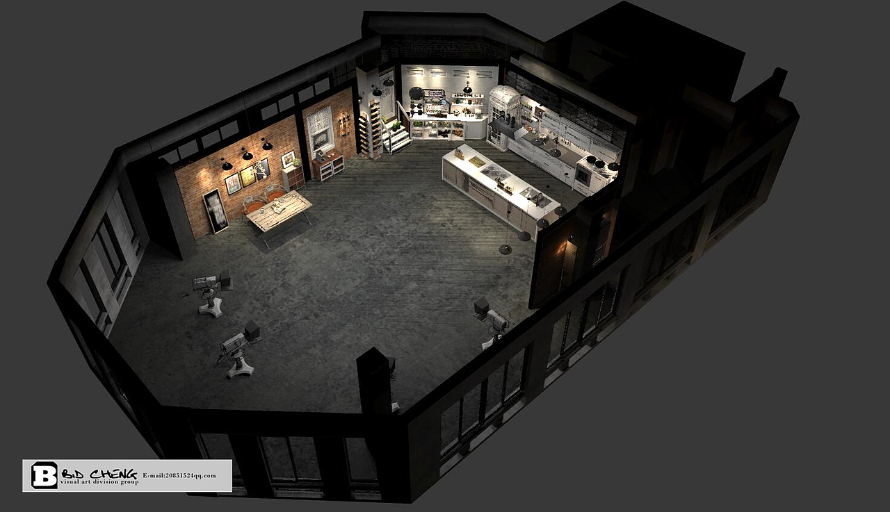 茜你一顿饭 舞台设计（图ZMTQ3MzUzNzM2） - 舞台美术 - 站酷设计师廖亚承原创素材 - 站酷ZCOOL