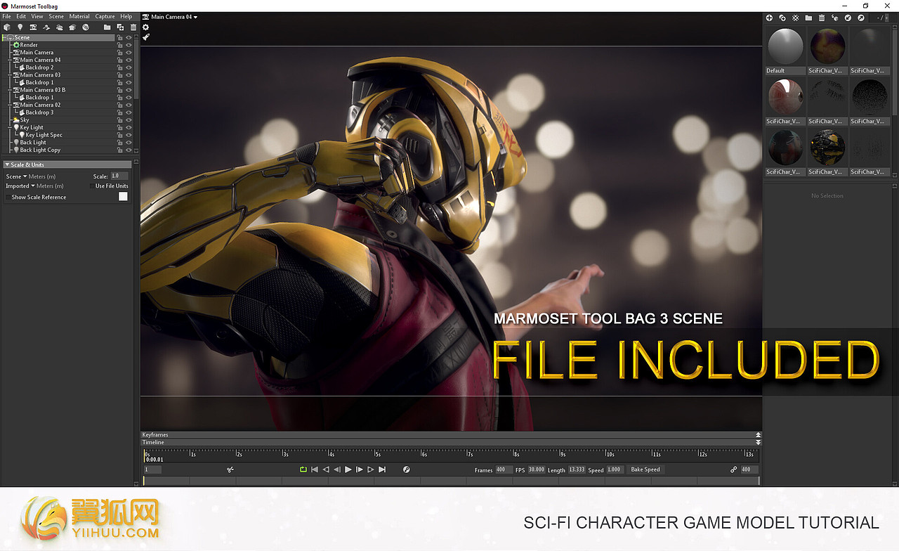 赛博朋克2077科幻游戏角色《狐隆焰-金王》（图ZMTYwMTg1Mzgw） - 人物/生物 - 站酷设计师翼狐网原创素材 - 站酷ZCOOL