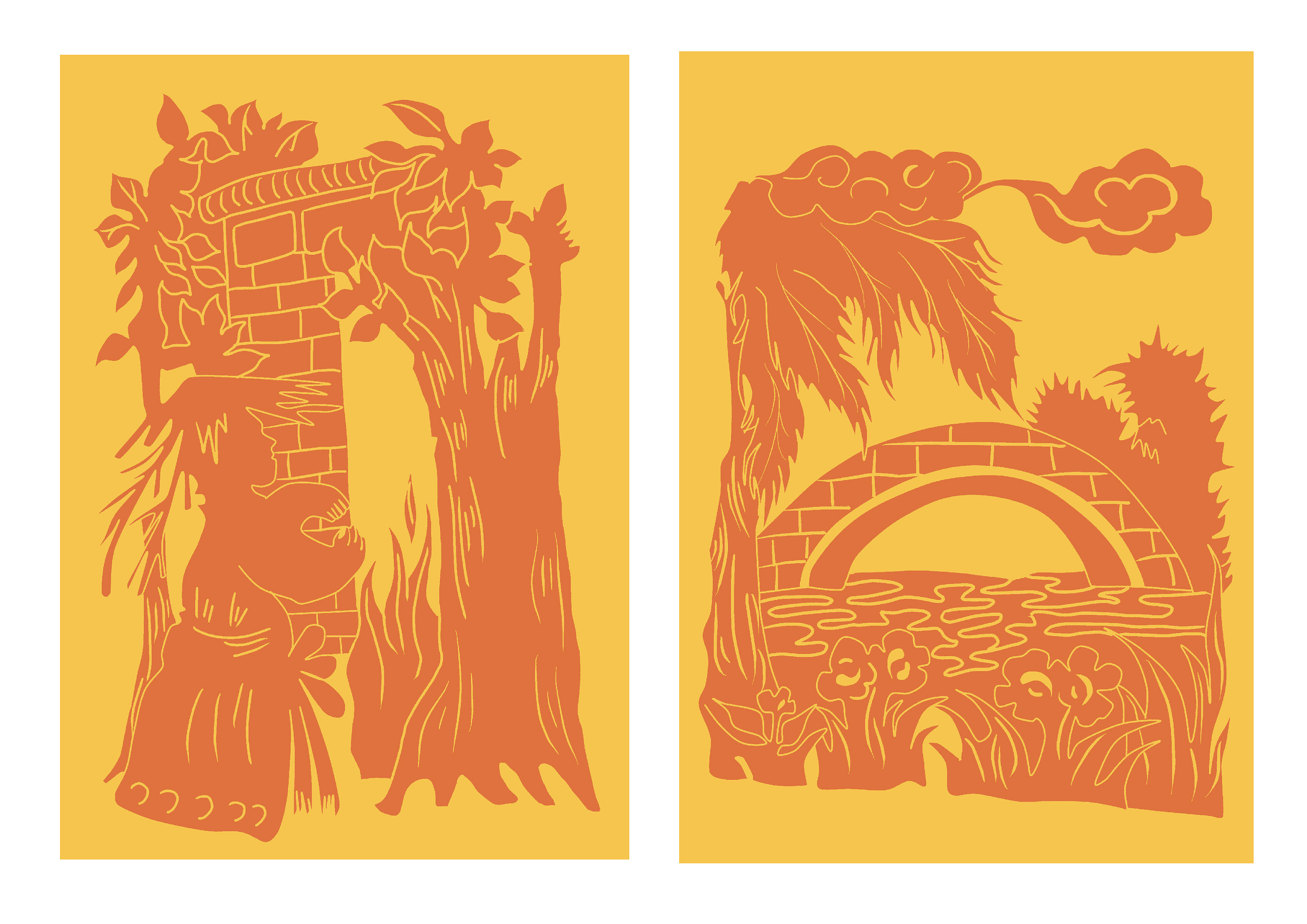 潮汕功夫茶文化 |插画|插画习作|橙子czl - 原创作品 - 站酷 (zcool)