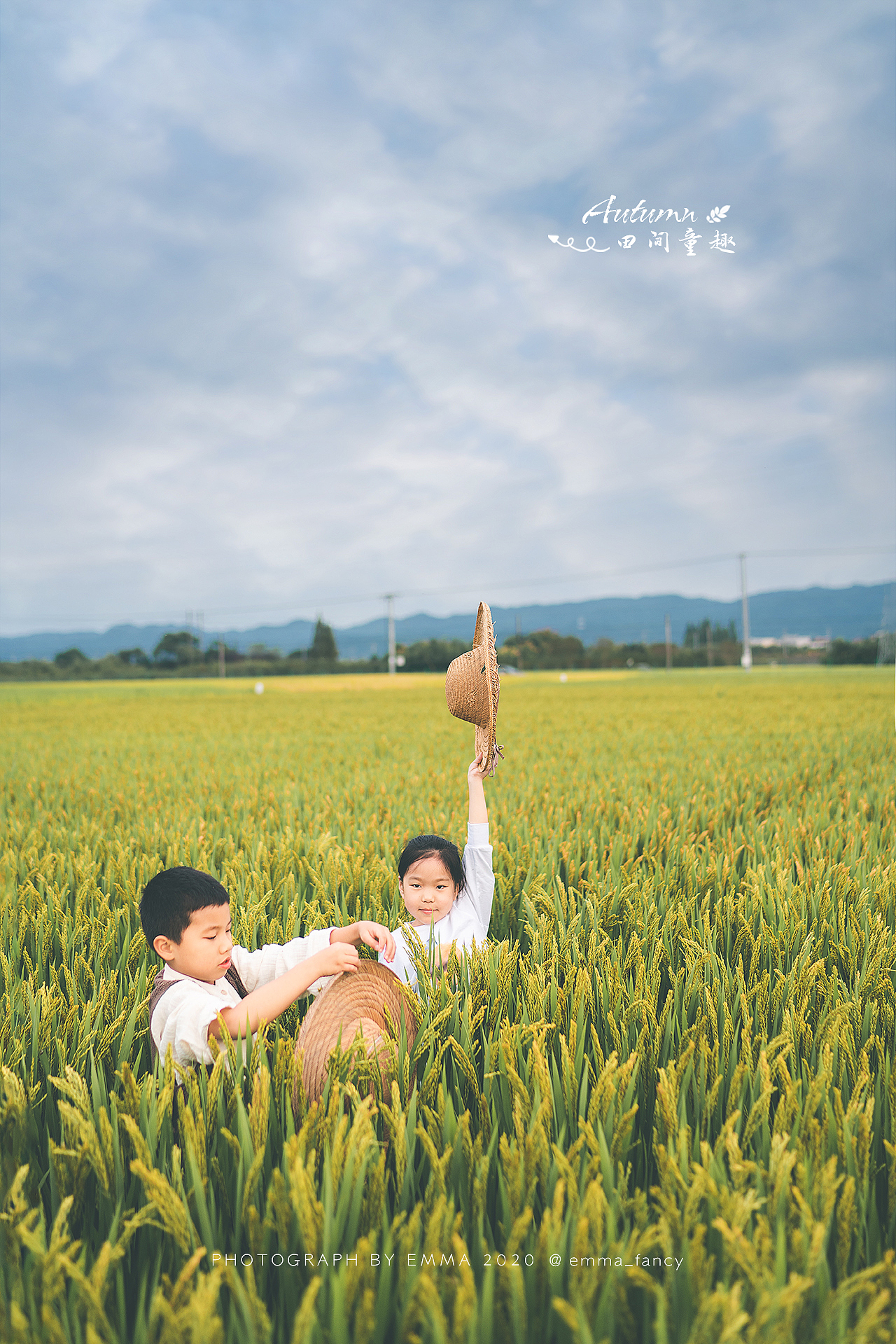 田间童趣|摄影|人像摄影|emma_fancy_原创作品-站酷(zcool)