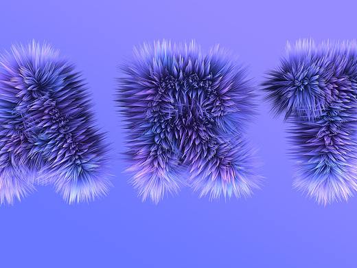 毛发练习C4D（个人主页-ZNTY2Njc0NTI=） - 其他 - 站酷设计师奔跑的小wo牛原创素材 - 站酷ZCOOL