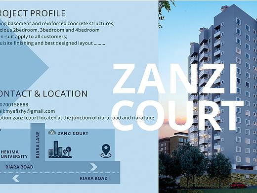 肯尼亚ZANZI项目20X2米超长广告牌