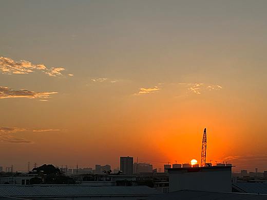 破晓或夕阳