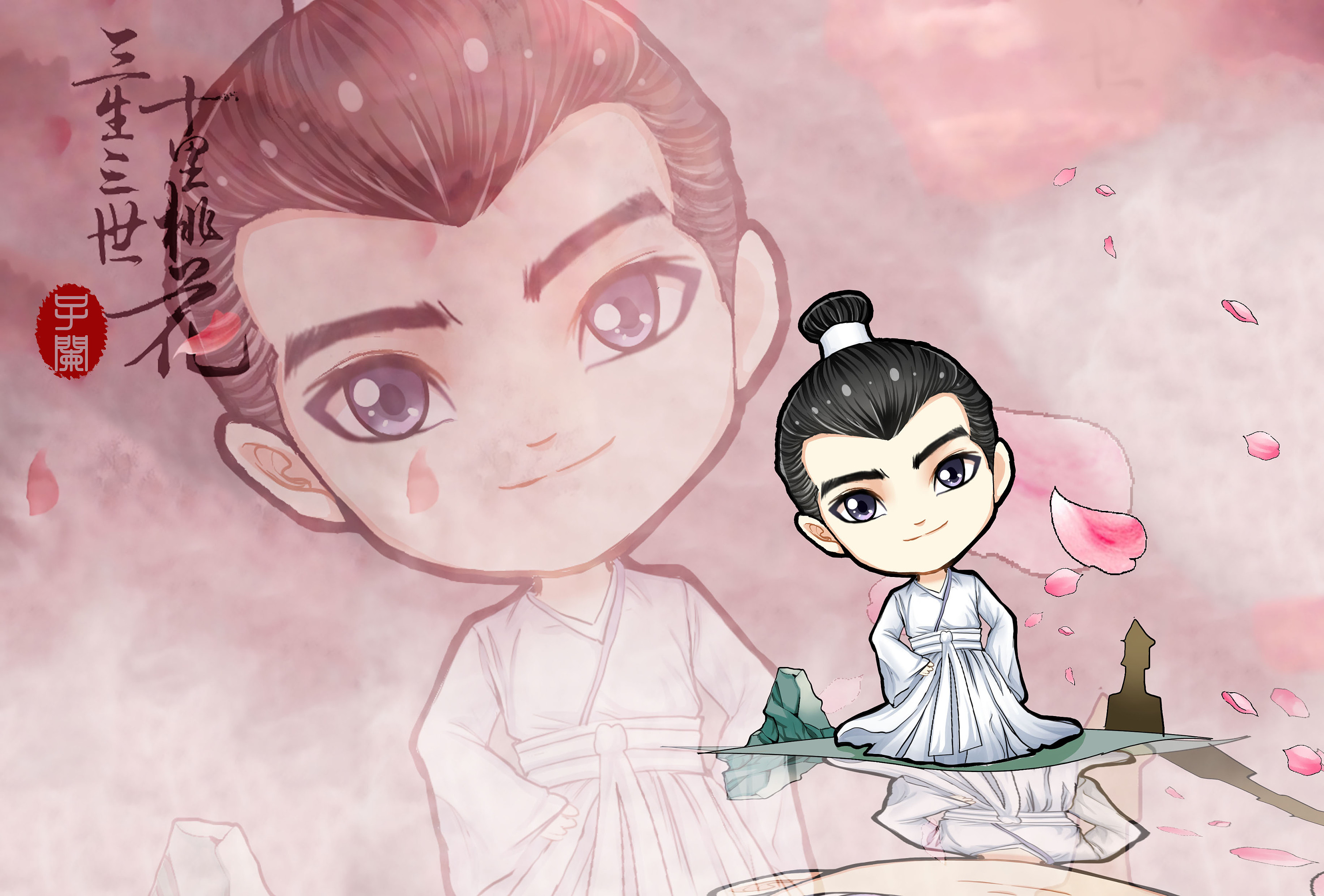 三生三世十里桃花q版