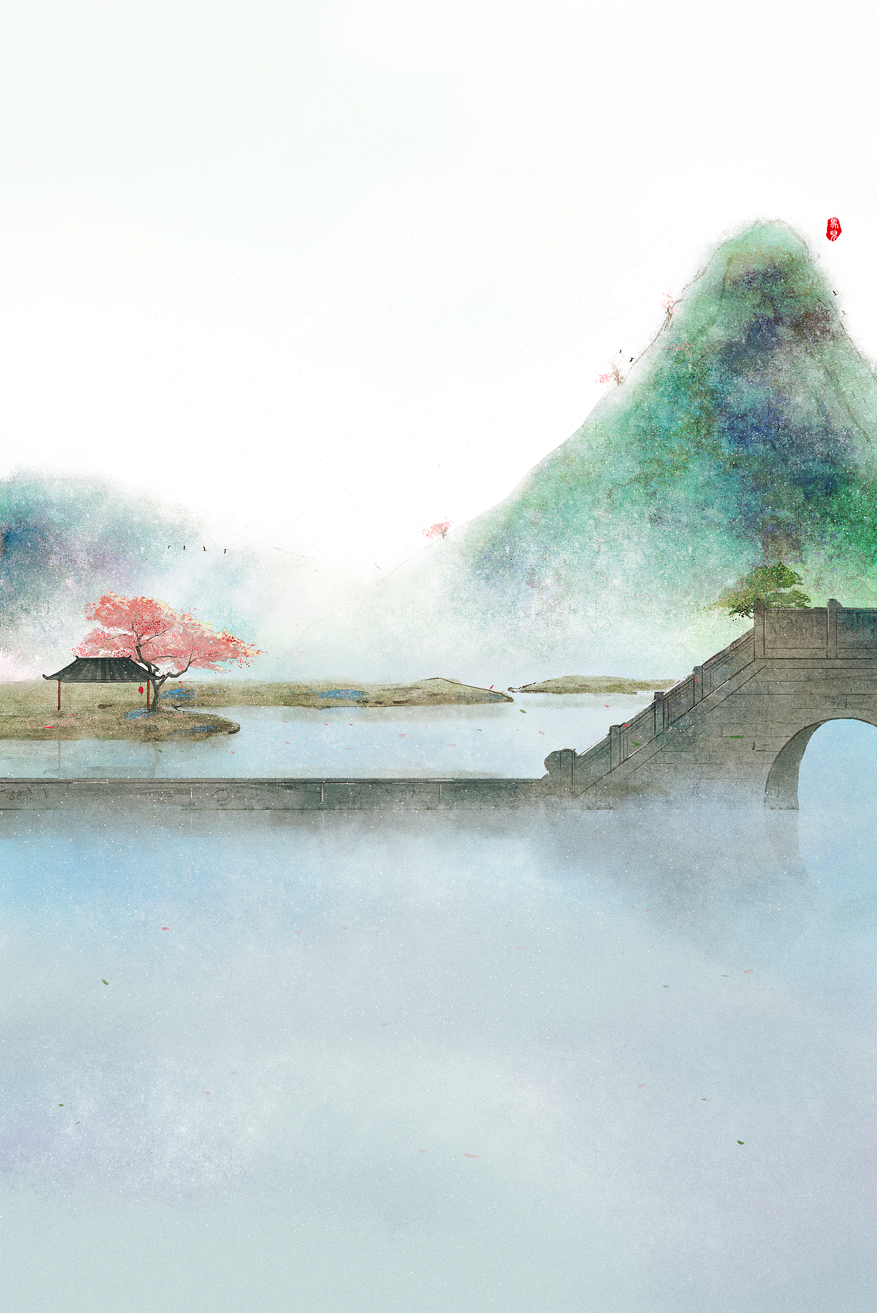 山水间（图ZMjA3MjQ1MzU2） - 创作习作 - 站酷设计师纯牛奶真难喝原创素材 - 站酷ZCOOL