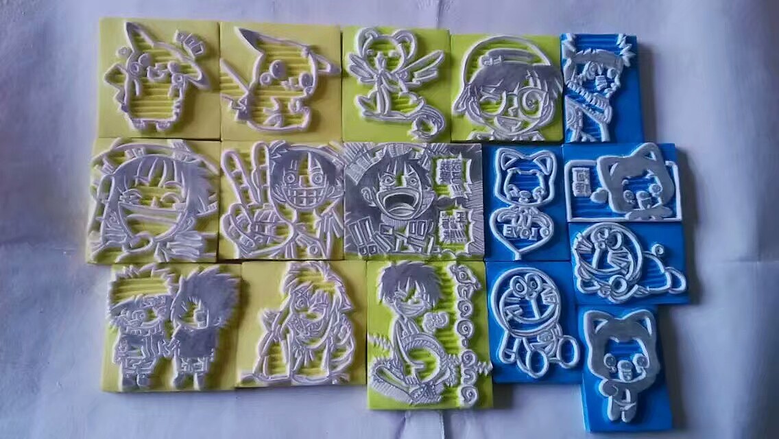 动漫橡皮章（图ZMTAwMTM4NzIw） - 其他手工艺 - 站酷设计师施珂原创素材 - 站酷ZCOOL