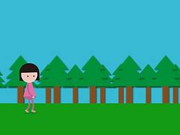 練習(xí)做的走路動效