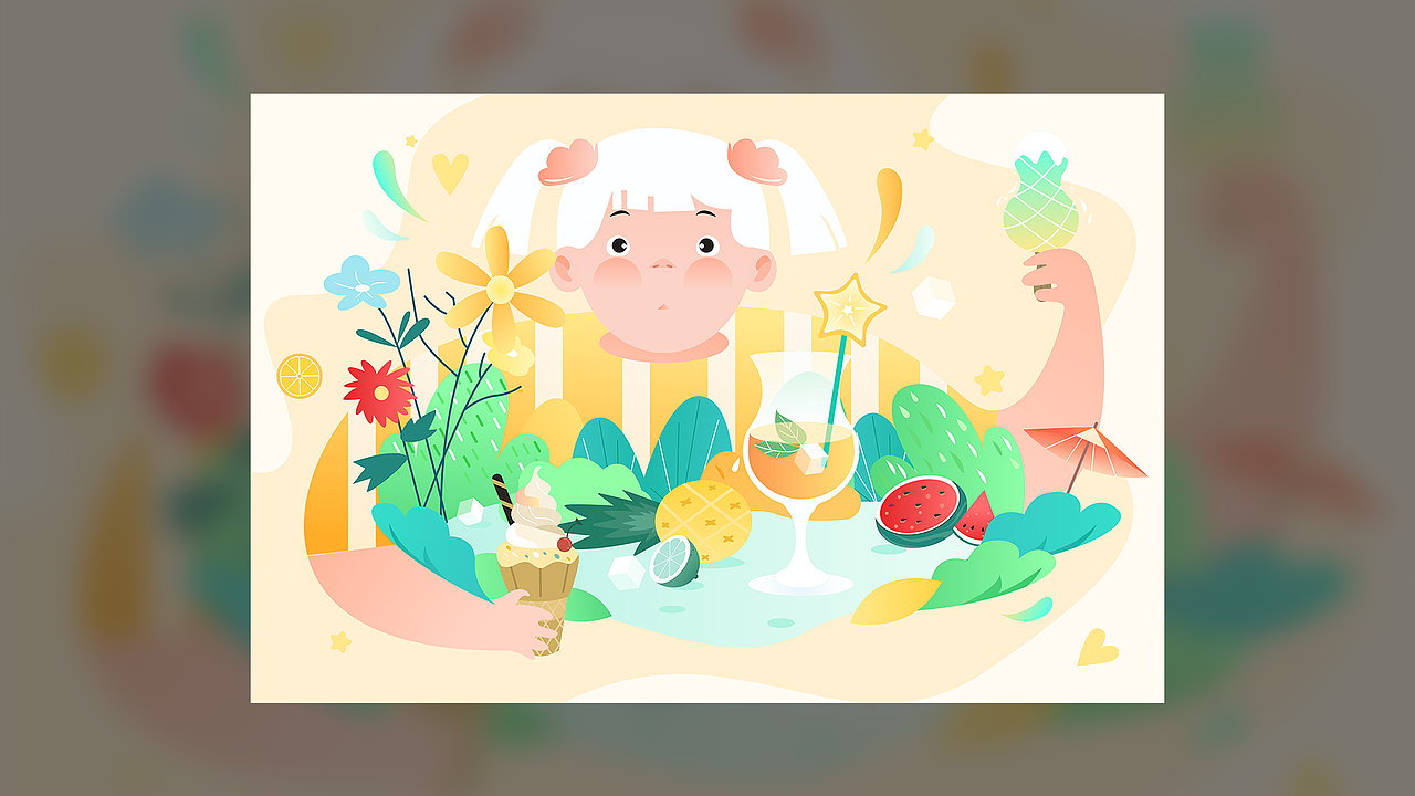 2021矢量插画作品小结（图ZMjkxNDk3OTgw） - 商业插画 - 站酷设计师仙鹤888原创素材 - 站酷ZCOOL