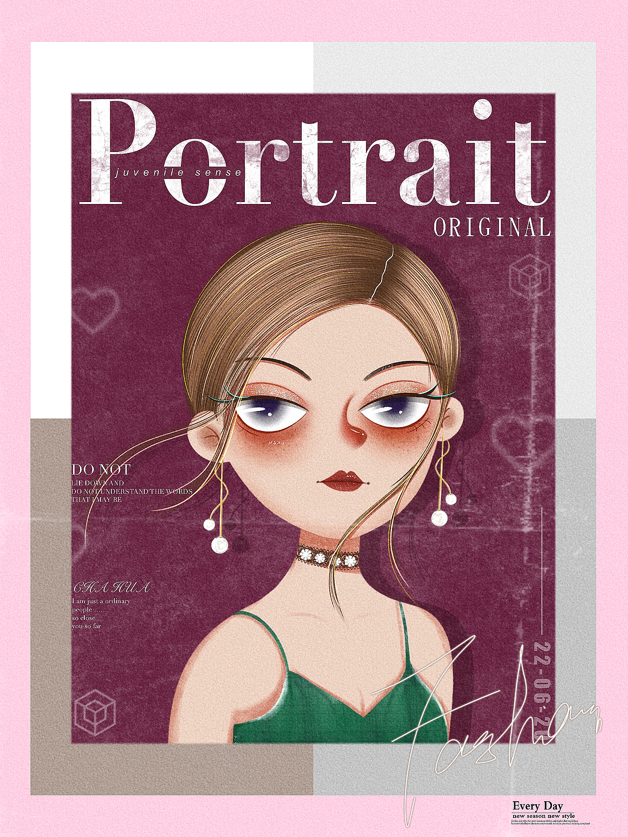 2022年画的一些美人儿