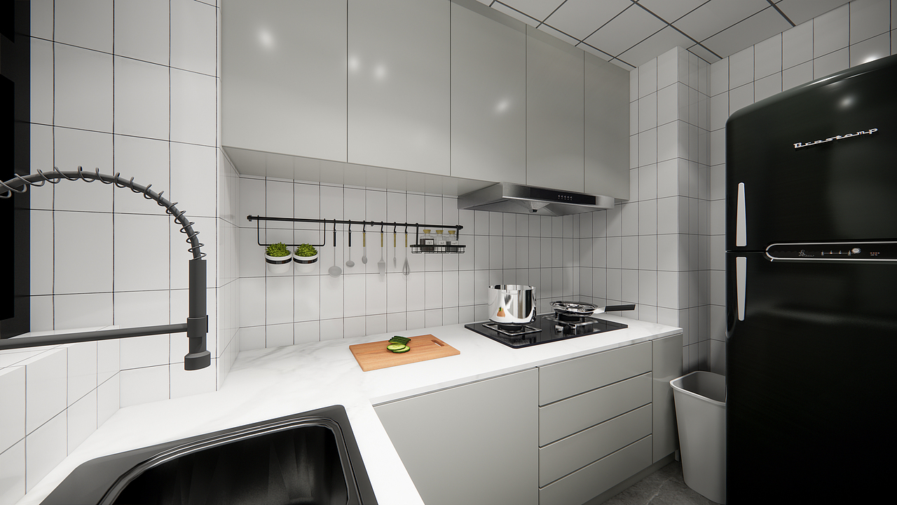 学区房改造项目，一居室变两居室（图ZMjc0Njk3NDcy） - 家装设计 - 站酷设计师南京独立设计风声原创素材 - 站酷ZCOOL