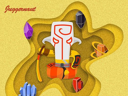 DOTA2劍圣（個(gè)人主頁-ZMzc3Nzg1MDg=） - 獨(dú)立游戲 - 站酷設(shè)計(jì)師天的盡頭1993原創(chuàng)素材 - 站酷ZCOOL