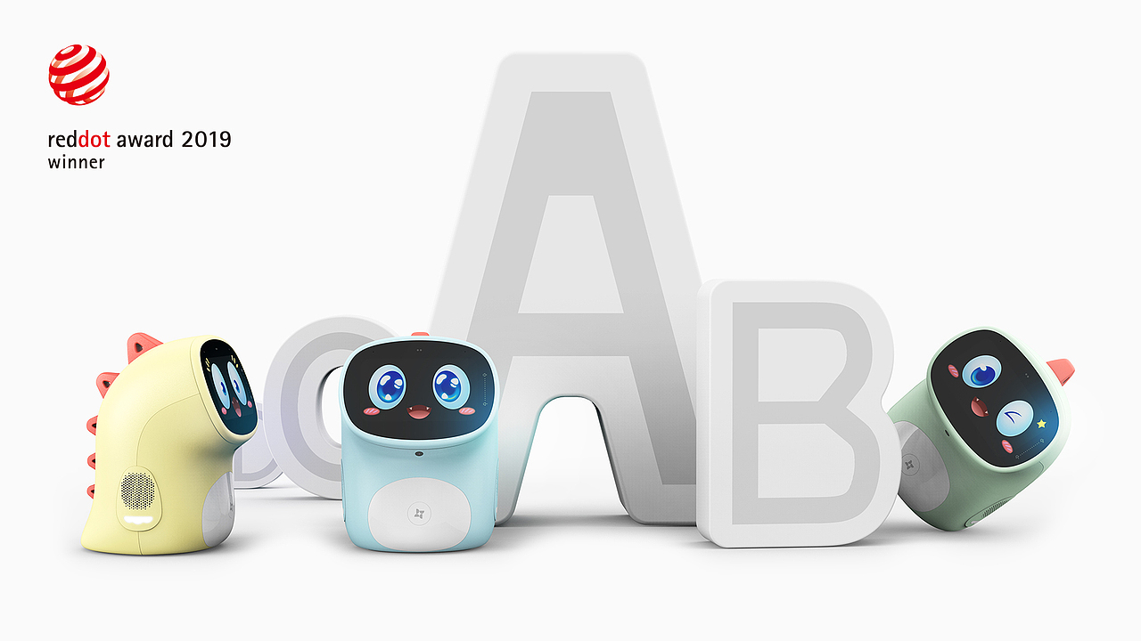 佳简几何 XIVO DESIGN | Abbebot 艾比兽早教机器人（图ZMTY5NjgyNzM2） - 玩具 - 站酷设计师佳简几何工业设计原创素材 - 站酷ZCOOL