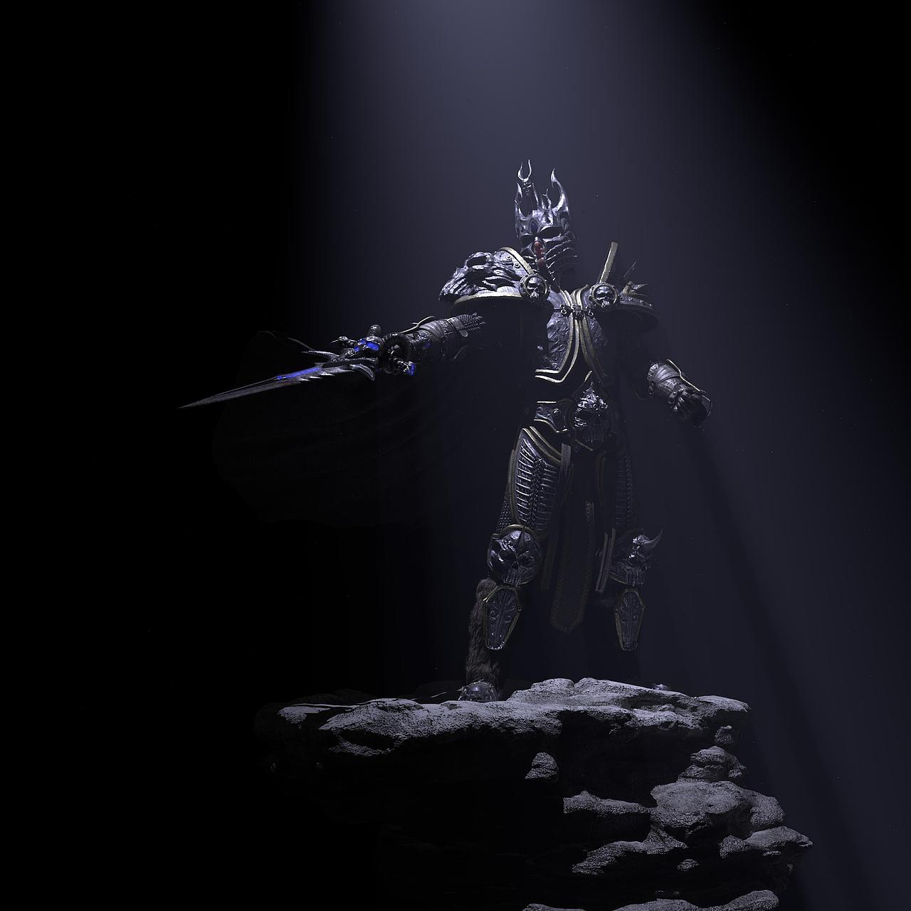 Arthas（图ZMjc1MDAyMzMy） - 人物/生物 - 站酷设计师Pingging原创素材 - 站酷ZCOOL