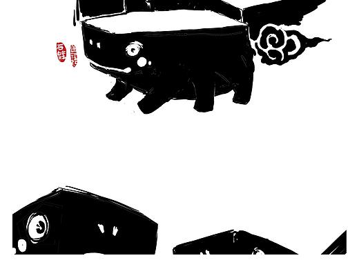 有异兽-眼鼠;石蛙