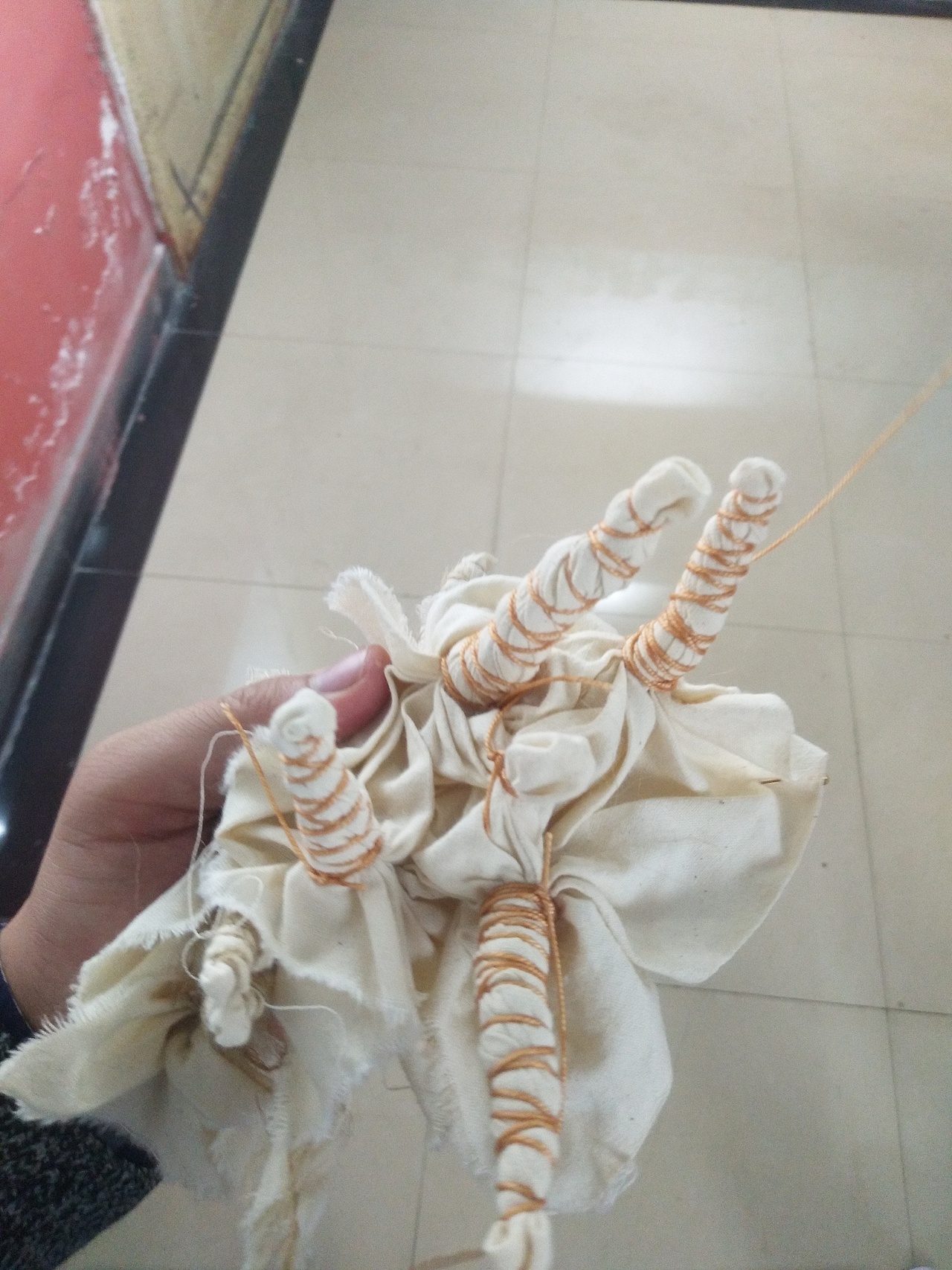 蜡染跟扎染手工作业!