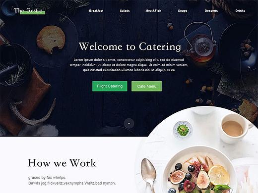 美食类 | 界面练习（个人主页-ZNDk1MDA4NDA=） - 企业官网 - 站酷设计师你听得到____原创素材 - 站酷ZCOOL