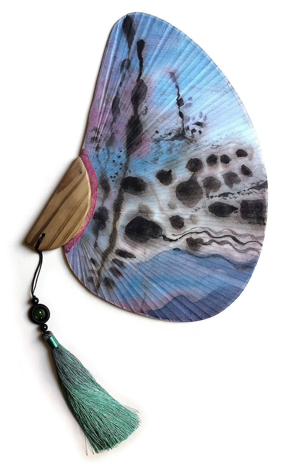 意象风景扇面（图ZMjc3NzQ1NTEy） - 绘画 - 站酷设计师尹成伟的艺术故事原创素材 - 站酷ZCOOL