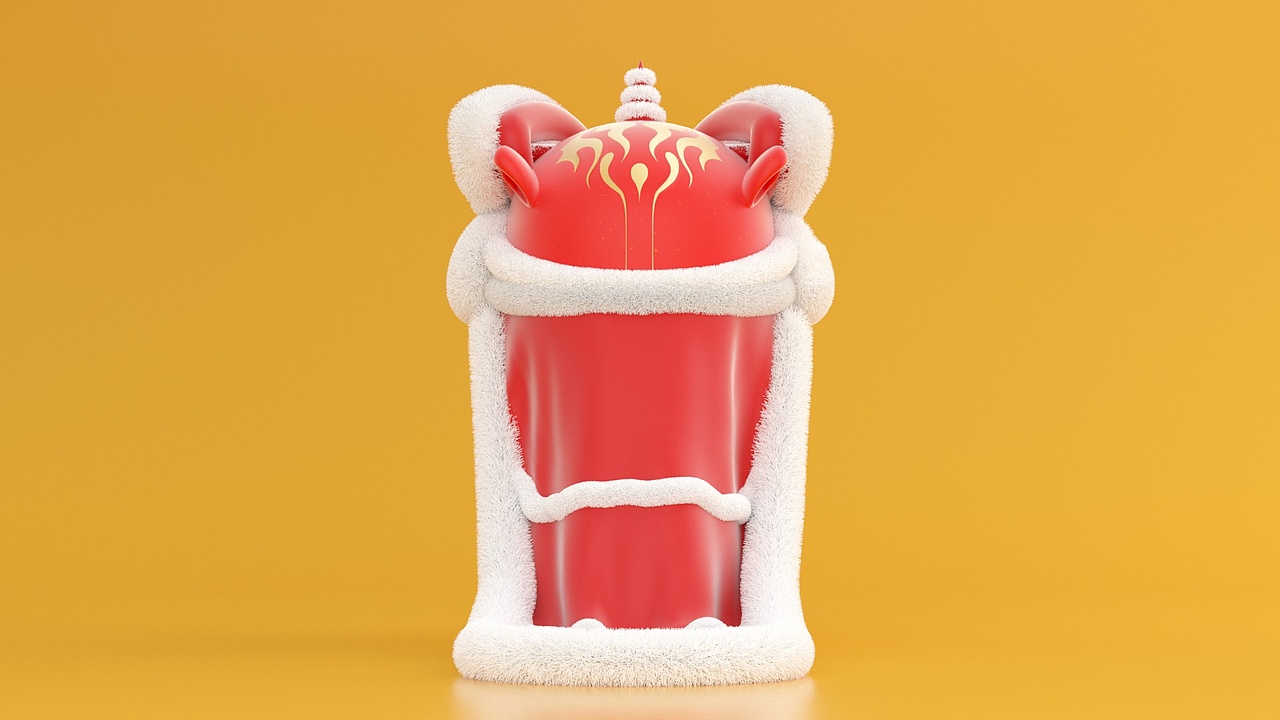 小脑斧祝大家新年快乐，万事如意   