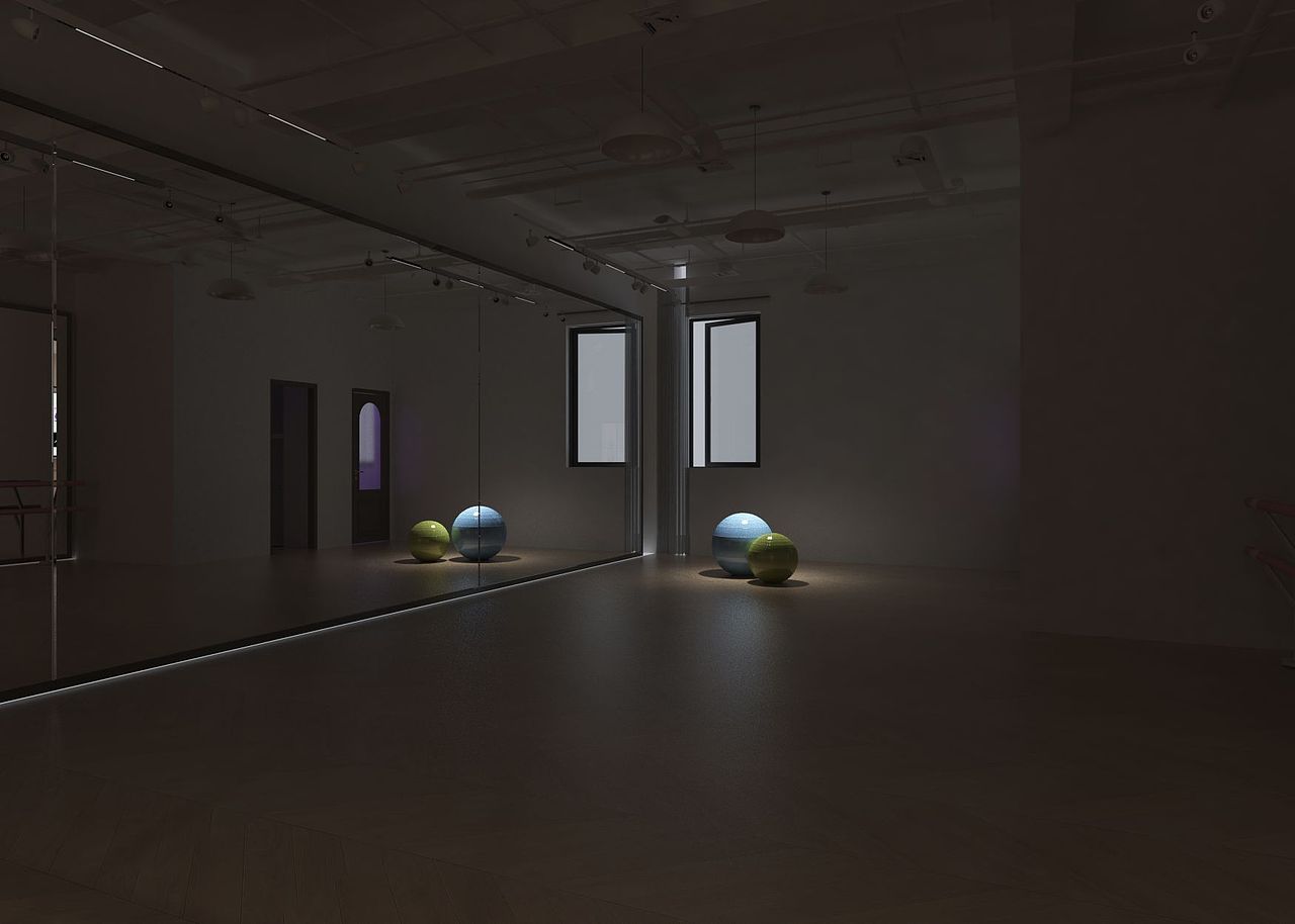 舞蹈室设计（图ZMzUzODYwNzA4） - 商业空间设计 - 站酷设计师设计从业者武强原创素材 - 站酷ZCOOL