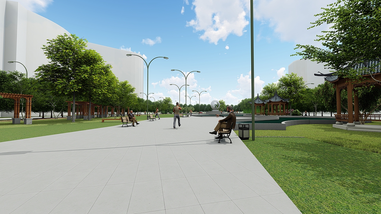 “场所精神”——校园文化主题广场景观设计