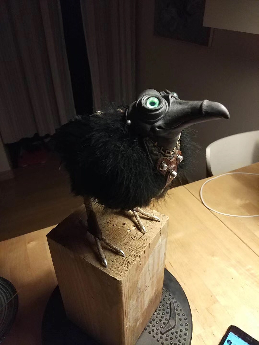 《独角仙黑鸦图》明子