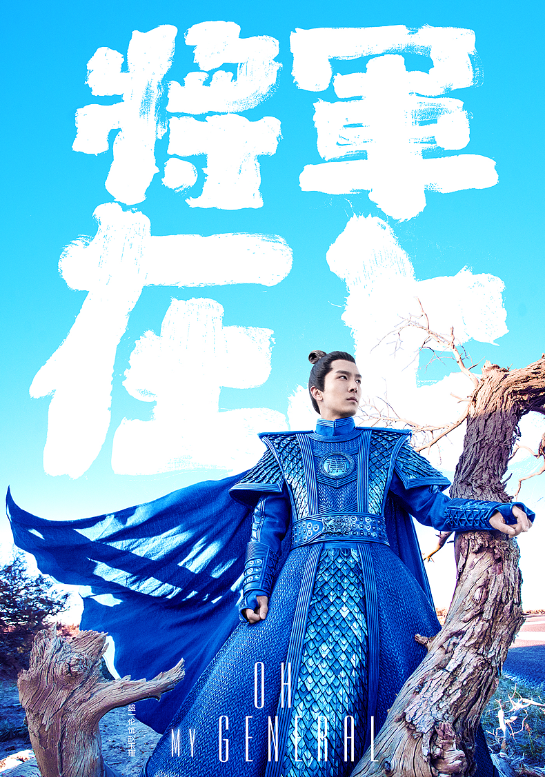 2017年电视剧将军在上海报设计及飞机稿