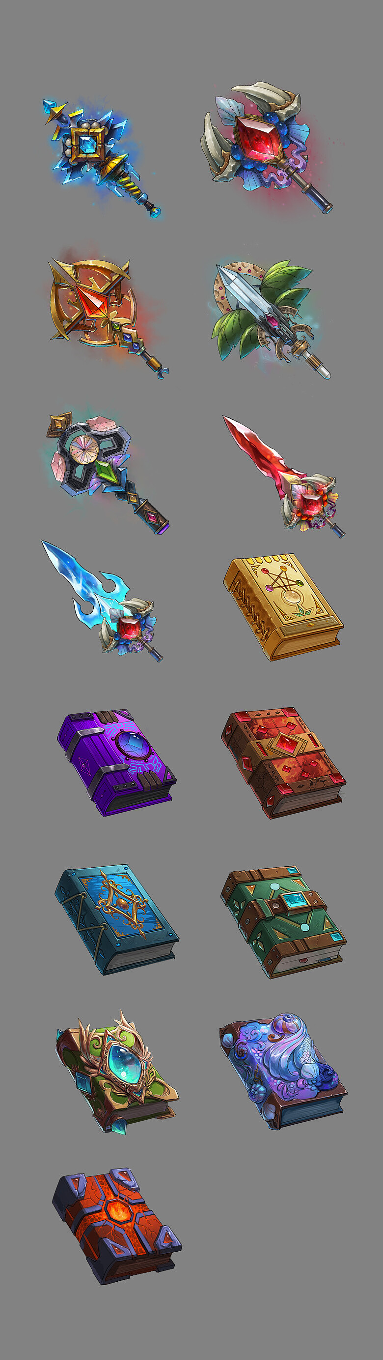 苍蓝境界中的一些道具设计