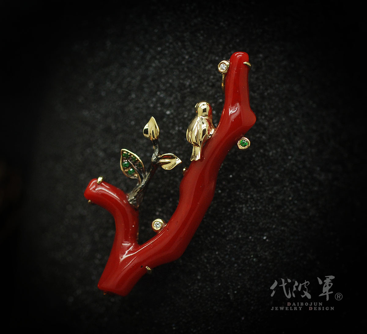 珊瑚镶嵌案例欣赏