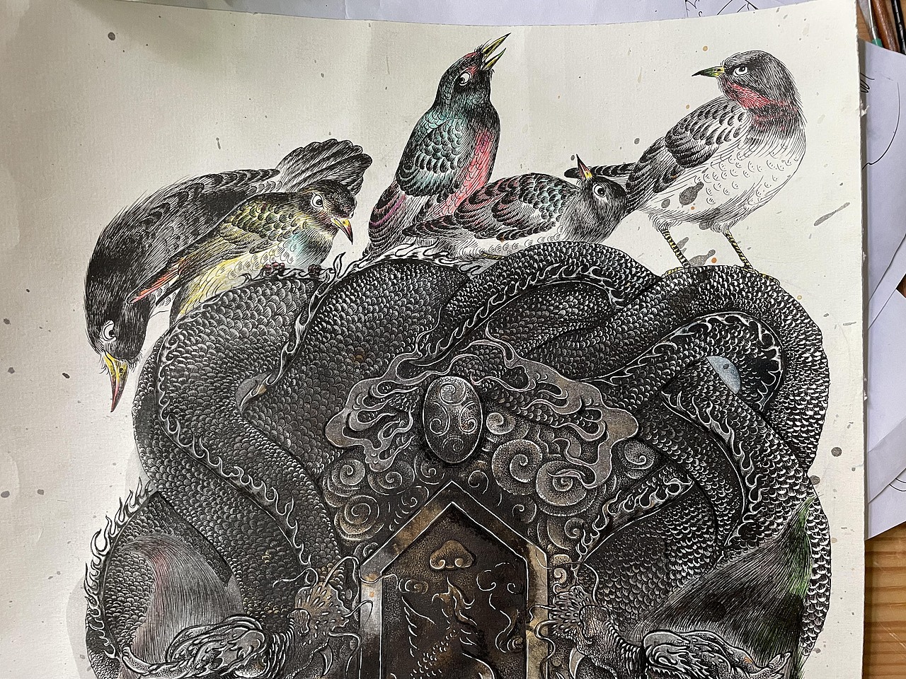 龙生九子之负屃[fù xì ]