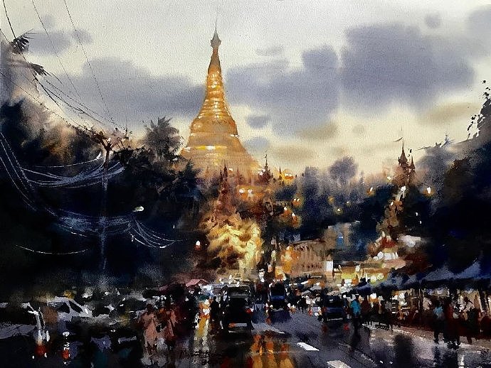 水彩（图ZMjIyMjA5NDg0） - 绘画 - 站酷设计师老陈也叫RYAN原创素材 - 站酷ZCOOL