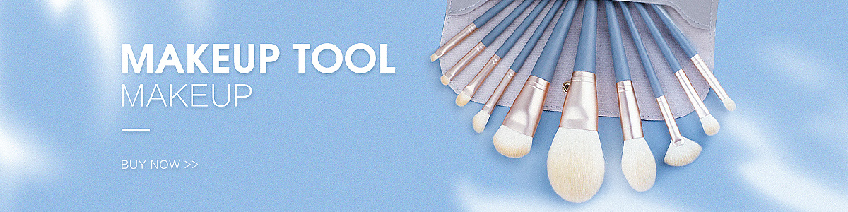 速卖通全屏海报 化妆刷 腮红刷 彩妆刷 高光刷 眼线刷