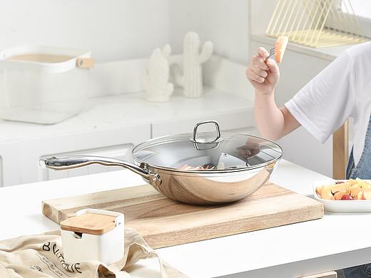 不锈钢锅具/静物产品摄影/家居北欧生活风