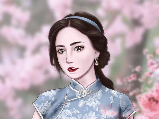 Ipad 手绘半身像